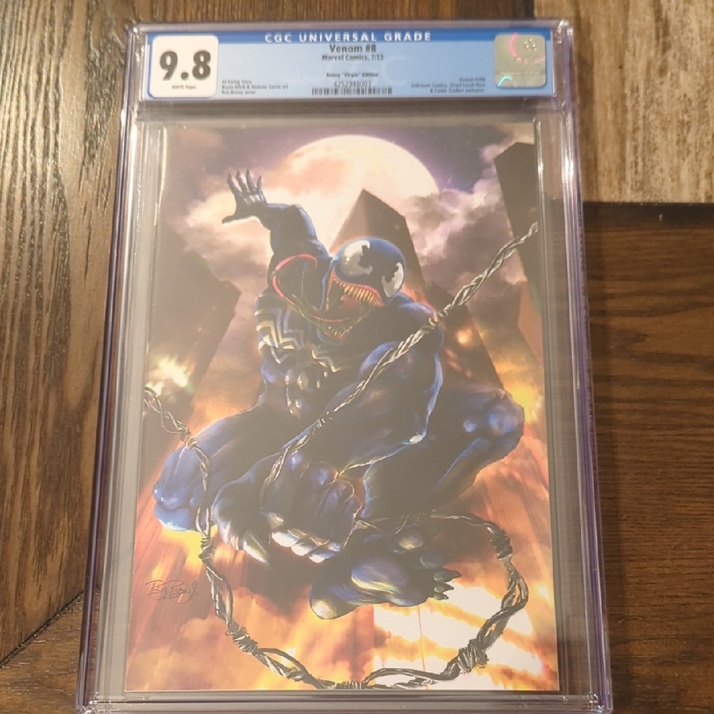 Marvel 9.8 Grade Venom #8 Comic Book